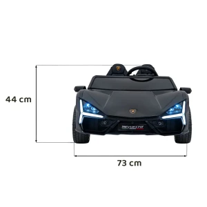 Czarny samochód elektryczny dla dzieci Lamborghini Revuelto XL STRONG.webp