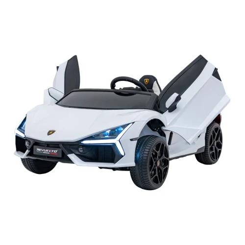 Białe autko na akumulator  Lamborghini Revuelto XL STRONG.webp