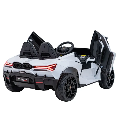 Białe auto elektryczne dla dzieci Lamborghini Revuelto XL STRONG.webp