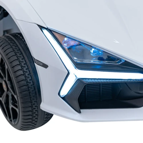 Białe auto na pilot dla dziecka Lamborghini Revuelto XL STRONG.webp