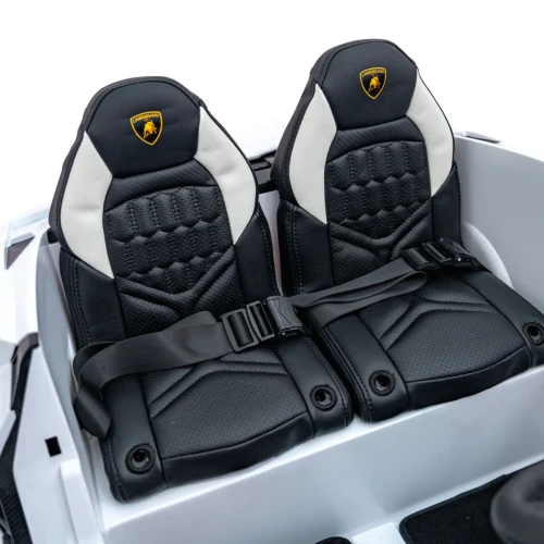 Białe elektryczne auto dla dzieci Lamborghini Revuelto XL STRONG.webp