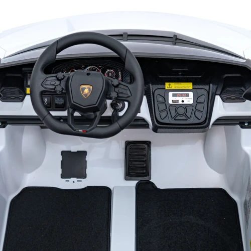 Biały samochód akumulatorowy dla dzieci Lamborghini Revuelto XL STRONG.webp