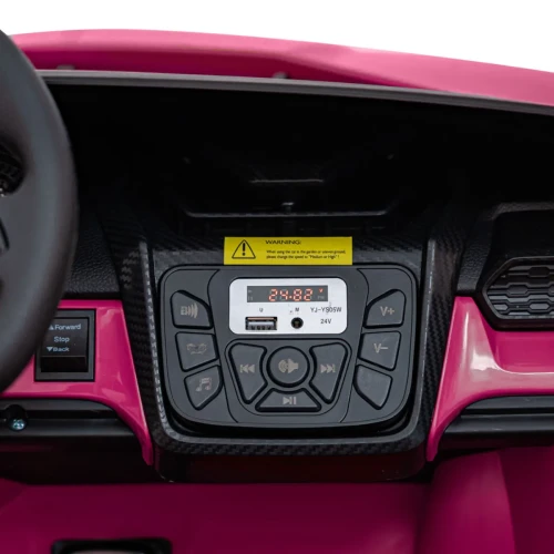 Różowy samochod dla dziecka na pilot  Lamborghini Revuelto XLSTRONG.webp