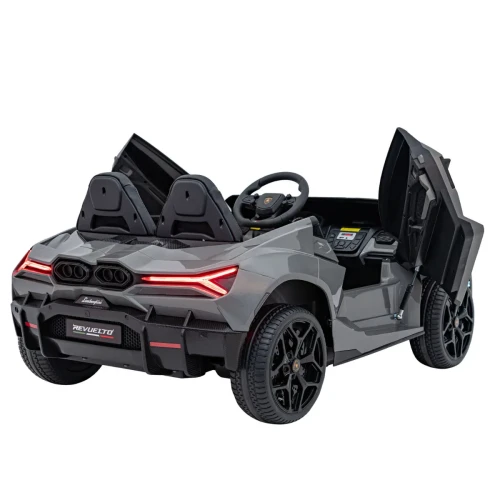 Szare auto elektryczne dla dzieci Lamborghini Revuelto XL STRONG.webp