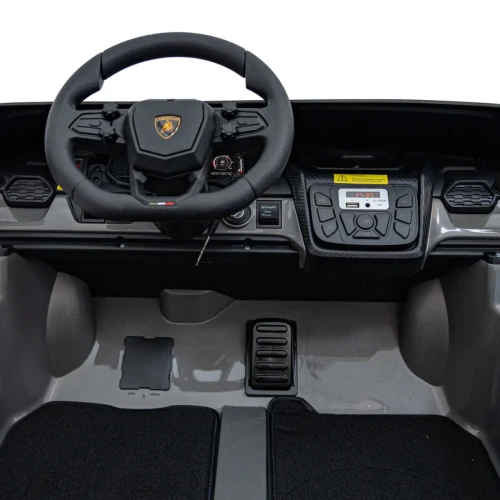 Szary samochod dla dziecka na pilot  Lamborghini Revuelto XLSTRONG.webp