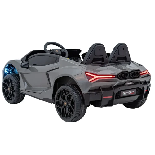 Szary samochodzik dla dziecka na akumulator  Lamborghini Revuelto XL STRONG.webp