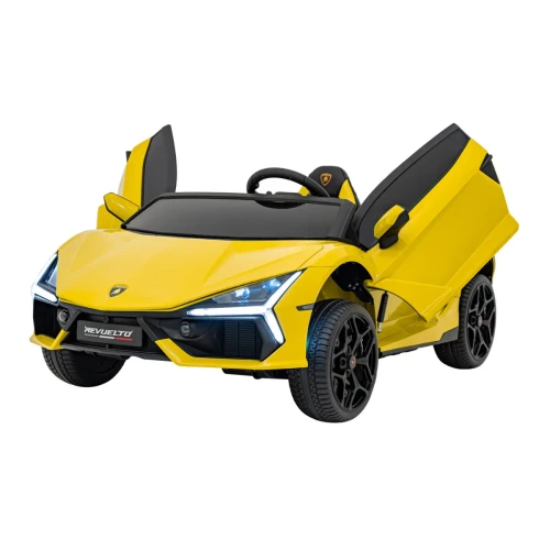 Żółte autko na akumulator  Lamborghini Revuelto XL STRONG.webp