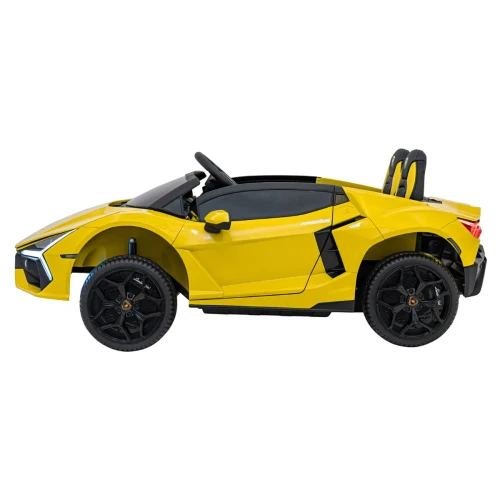 Żółte auto elektryczne dla dzieci Lamborghini Revuelto XL STRONG.webp