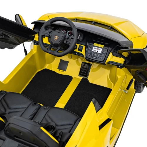 Żółte auto na pilot dla dziecka Lamborghini Revuelto XL STRONG.webp