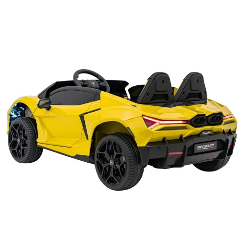 Żółty samochodzik dla dziecka na akumulator  Lamborghini Revuelto XL STRONG.webp