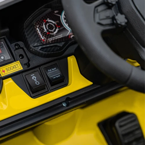 Żółty samochód akumulatorowy dla dzieci  Lamborghini Revuelto XL STRONG.webp