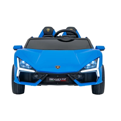 Niebieski samochodzik dla dziecka na akumulator  Lamborghini Revuelto XL STRONG.webp