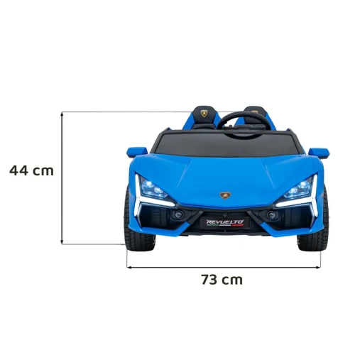 Niebieski samochód akumulatorowy dla dzieci  Lamborghini Revuelto XL STRONG.webp