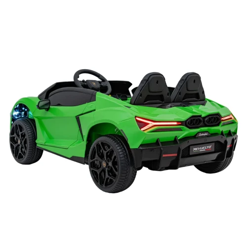 Zielony samochodzik elektryczny dla dzieci Lamborghini Revuelto XL STRONG.webp