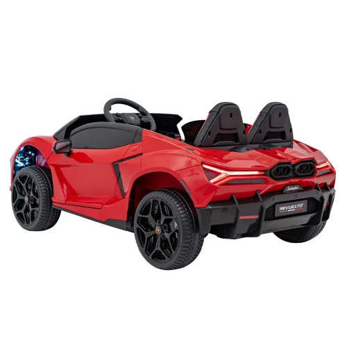 Czerwony samochodzik elektryczny dla dzieci Lamborghini Revuelto XL STRONG.webp