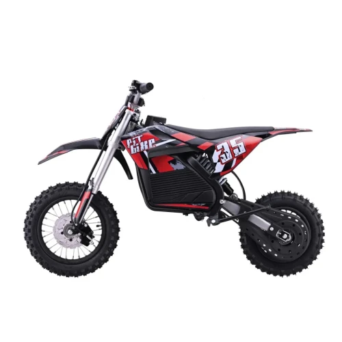 Czerwone auto na akumulator dla 5 latka Motorek na Akumulator PIT BIKE Cross.webp