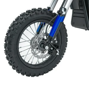 Niebieski samochód elektryczny dla dziecka Motorek na Akumulator PIT BIKE Cross.webp