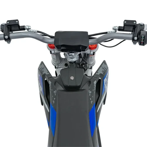 Niebieskie moto dla dziecka na akumulator Motorek na Akumulator PIT BIKE Cross.webp
