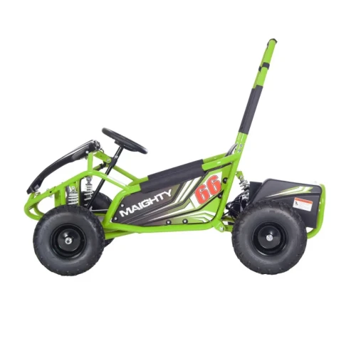 Zielony auto na akumulator dla 5 latka Pojazd Gokart Elektryczny MAIGHTY.webp