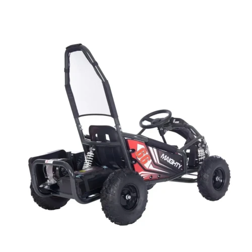 Czarny auto na akumulator dla 5 latka Pojazd Gokart Elektryczny MAIGHTY.webp