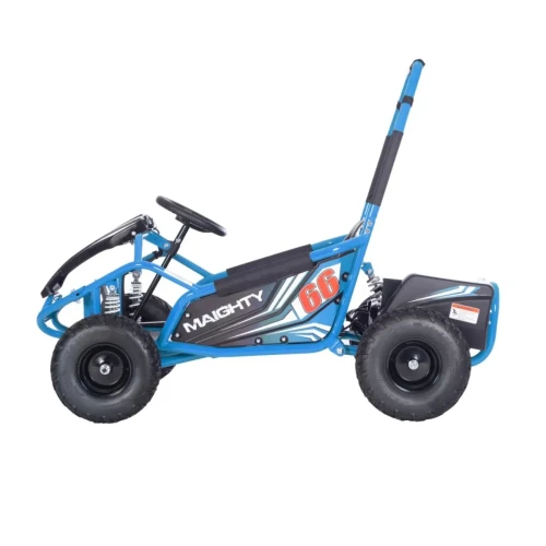 Niebieski auto na akumulator dla 5 latka Pojazd Gokart Elektryczny MAIGHTY.webp