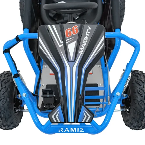 Niebieski elektryczne auto dla dzieciPojazd Gokart Elektryczny MAIGHTY.webp
