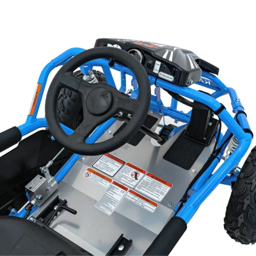 Niebieski samochodzik elektryczny dla dzieci Gokart Elektryczny MAIGHTY.webp