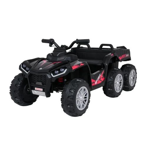 Czarne auto dla dziecka na akumulatorQuad Sport TX ATV - 3-osiowy.webp