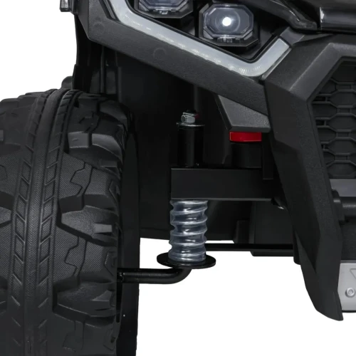 Czarne elektryczne auto dla dzieci Quad Sport TX ATV - 3-osiowy.webp