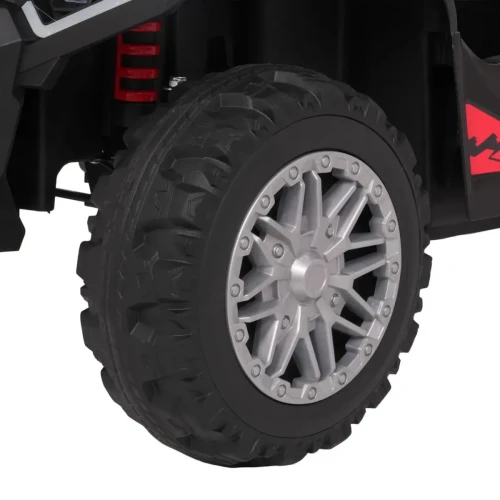 Czarny elektryczny samochód dla dzieci Quad Sport TX ATV - 3-osiowy.webp