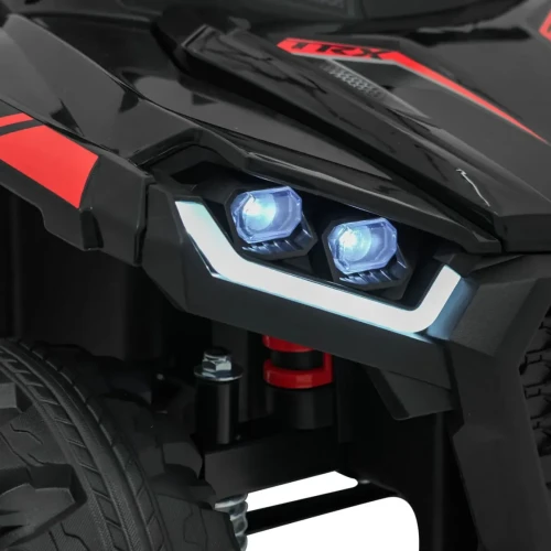 Czarny samochodzik dla dziecka na akumulator Quad Sport TX ATV - 3-osiowy.webp