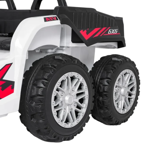 Biały quad na akumulator dla dzieci Quad Sport TX ATV - 3-osiowy.webp
