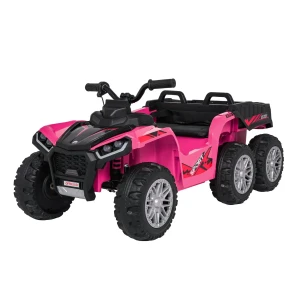 Różowe auto dla dziecka na akumulatorQuad Sport TX ATV - 3-osiowy.webp