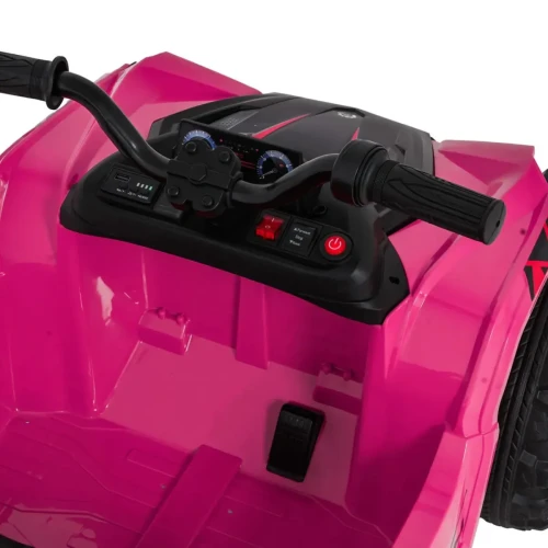 Różowy quad na akumulator dla dzieci Quad Sport TX ATV - 3-osiowy.webp