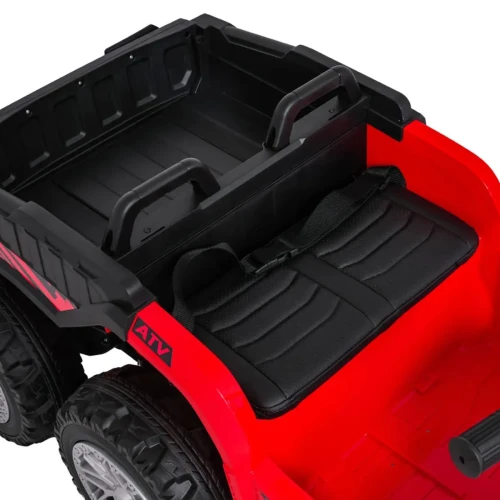 Czerwone auto na pilot dla dziecka Quad Sport TX ATV - 3-osiowy.webp