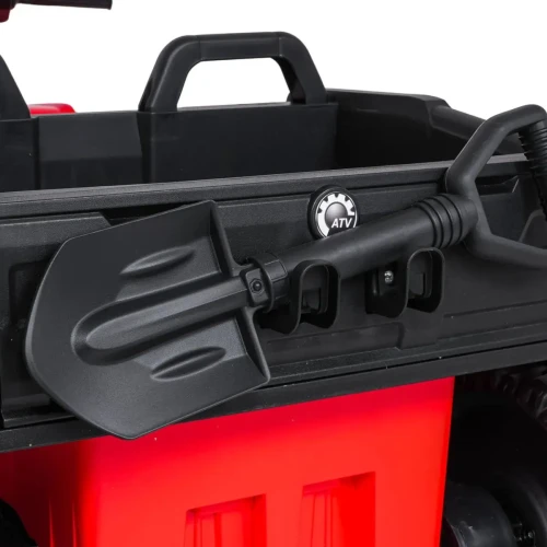 Czerwony quad dla dzieci Quad Sport TX ATV - 3-osiowy.webp