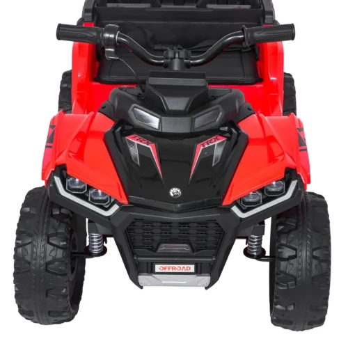 Czerwony samochodzik dla dziecka na akumulator Quad Sport TX ATV - 3-osiowy.webp