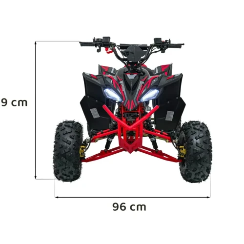 Czerwony samochód elektryczny dla dzieci Quad dla Dzieci DESERT STORM LIFT.webp