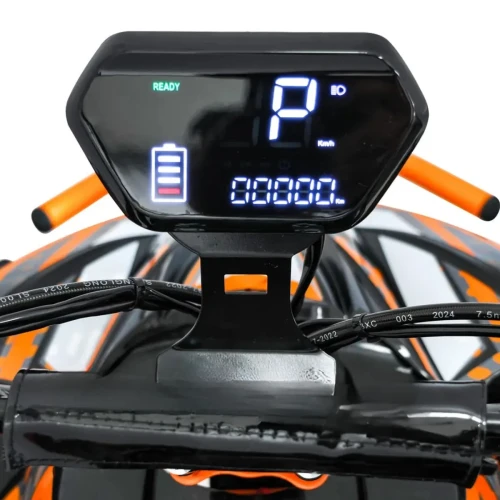Pomarańczowy elektryczny samochód dla dzieci Quad dla Dzieci DESERT STORM LIFT.webp