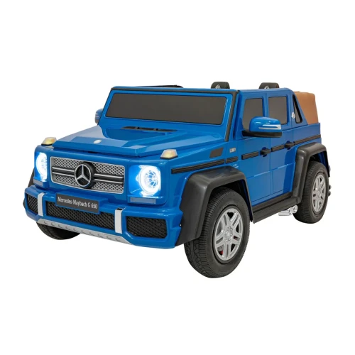 Niebieskie auto elektryczne dla dzieci Mercedes Benz MAYBACH G650 STRONG.webp