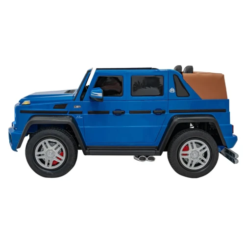 Niebieskie auto na akumulator dla 5 latka Mercedes Benz MAYBACH G650 STRONG.webp
