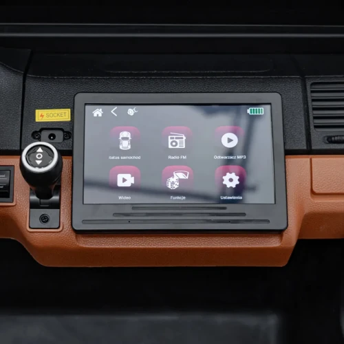 Czarny samochod dla dziecka na pilot  Mercedes Benz MAYBACH G650 STRONG.webp