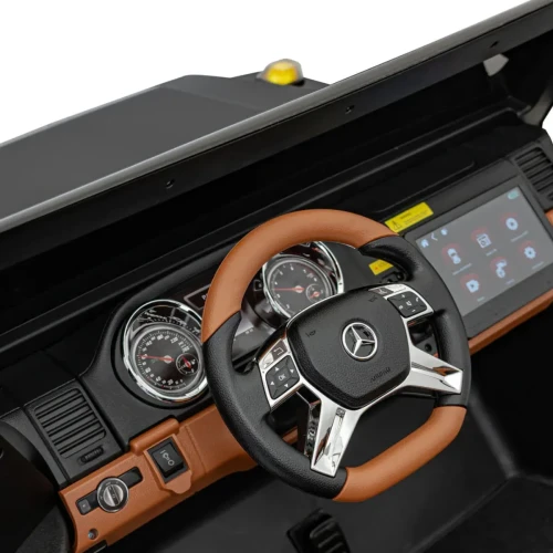 Czarny samochód elektryczny dla dzieci  Mercedes Benz MAYBACH G650 STRONG.webp