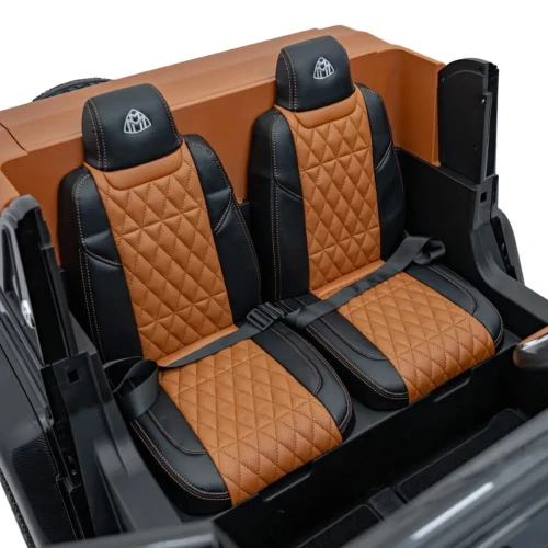 Czarny samochód elektryczny dla dziecka  Mercedes Benz MAYBACH G650 STRONG.webp