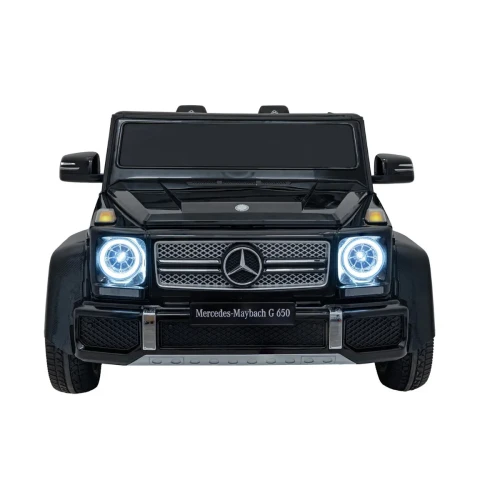 Czarny samochód na akumulator dla dzieci  Mercedes Benz MAYBACH G650 STRONG.webp