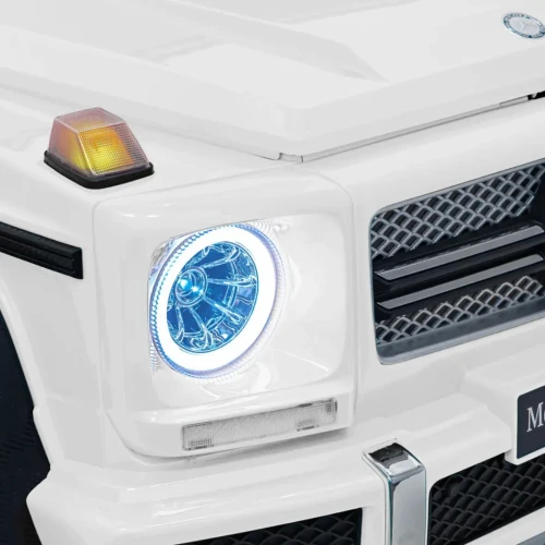 Białe auto na pilot dla dziecka  Mercedes Benz MAYBACH G650 STRONG.webp