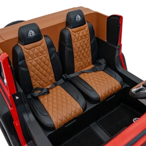 Czerwone auto elektryczne dla dzieci  Mercedes Benz MAYBACH G650 STRONG.webp