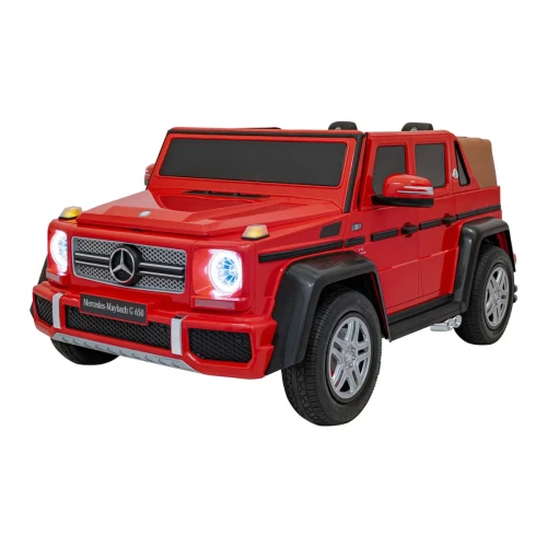 Czerwony  Mercedes Benz MAYBACH G650 STRONG.webp