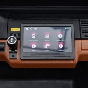 Czerwony duzy  samochód elektryczny dla dziecka Mercedes Benz MAYBACH G650 STRONG.webp