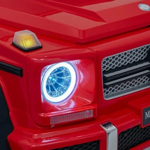 Czerwony samochód elektryczny dla dzieci Mercedes Benz MAYBACH G650 STRONG.webp